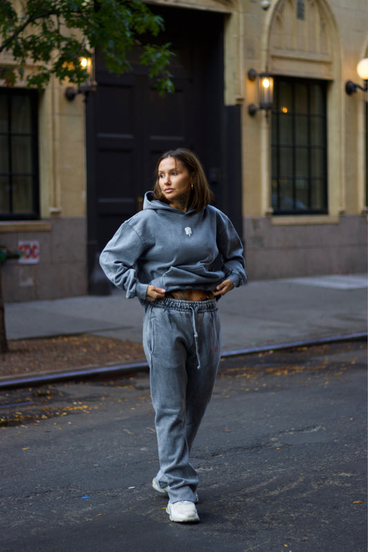 Womens Rose Gold Sweatsuit